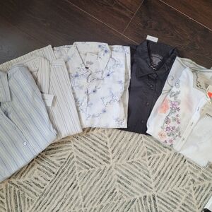 Assorted Button-Up Shirts